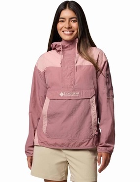 Dynamic flex Challenger II Windbreaker - Fig/Eraser Pink