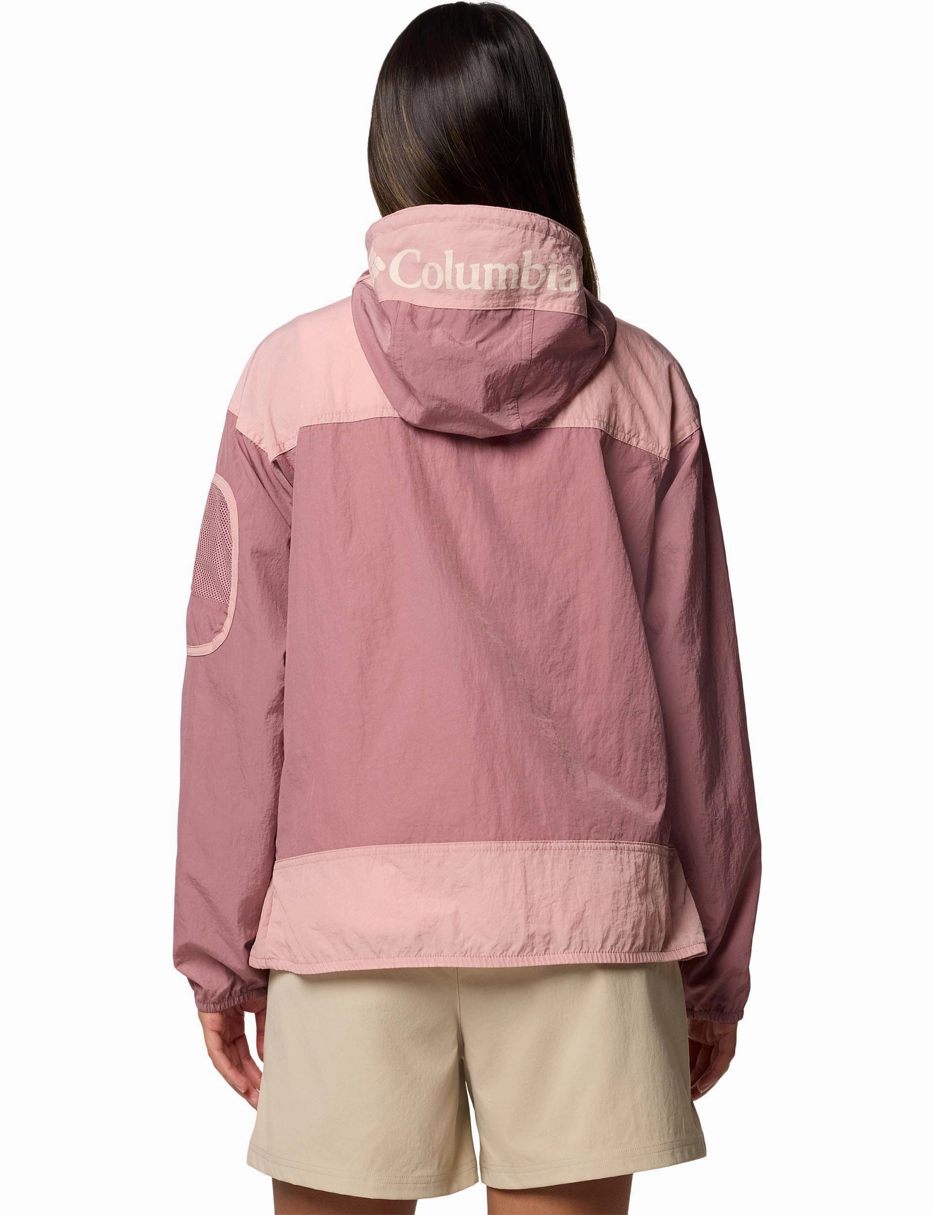 Multi Pocket Layout Challenger II Windbreaker - Fig/Eraser Pink