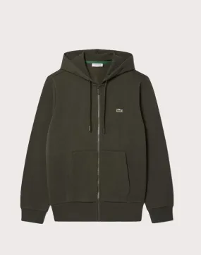BiasCut Trims Lacoste Solid Fleece Jacket
