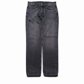 WaterRepellentCoating Ksubi Hazlow Black Rokk Denim Pant - Black