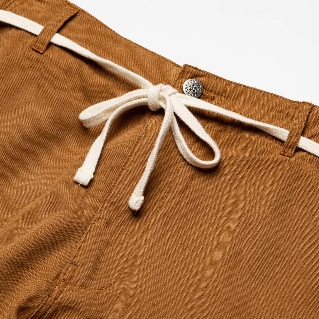Seamless Design Supervsn Canvas Cargo Pant - Khaki