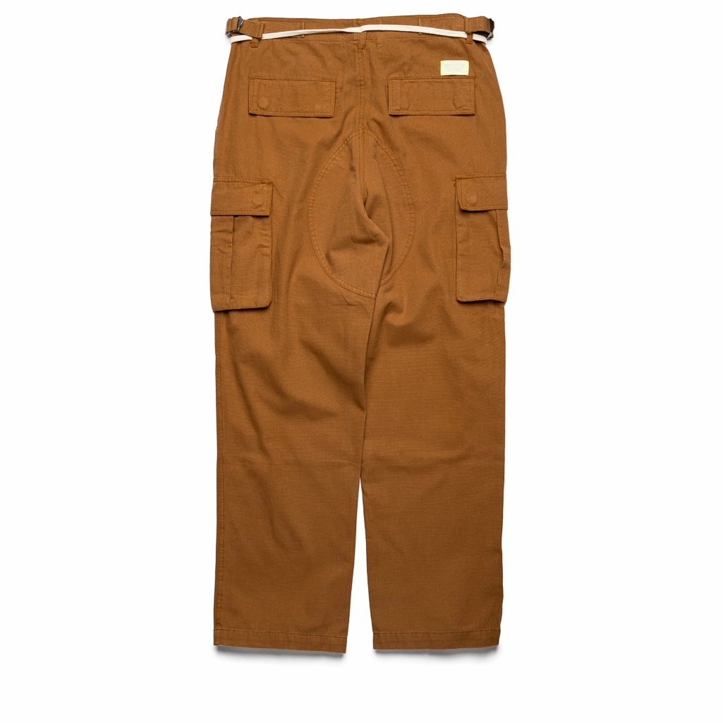Supervsn Canvas Cargo Pant - Khaki StretchFit