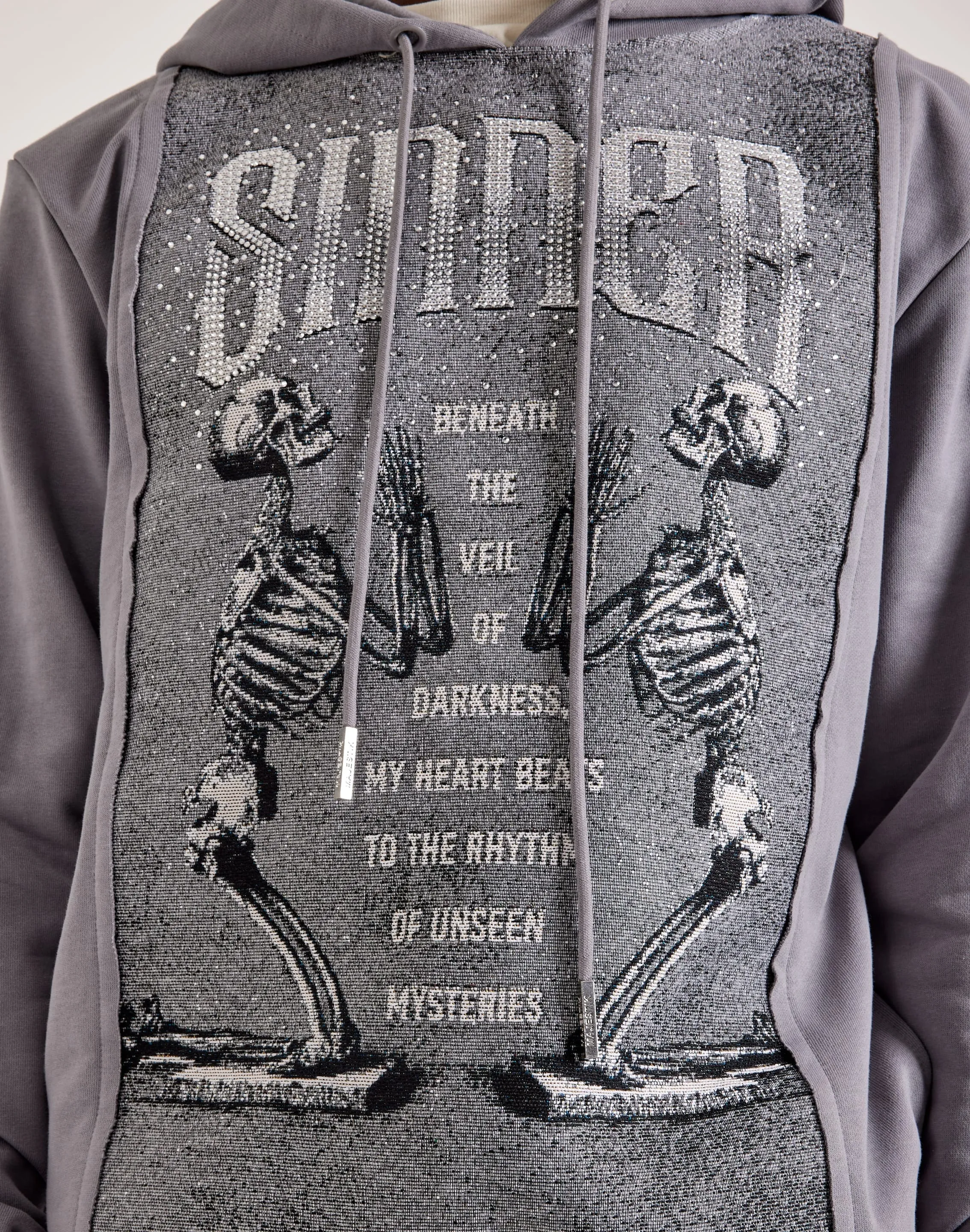 Majestik Sinner Tapestry Mix Hoodie NonSlipGrip