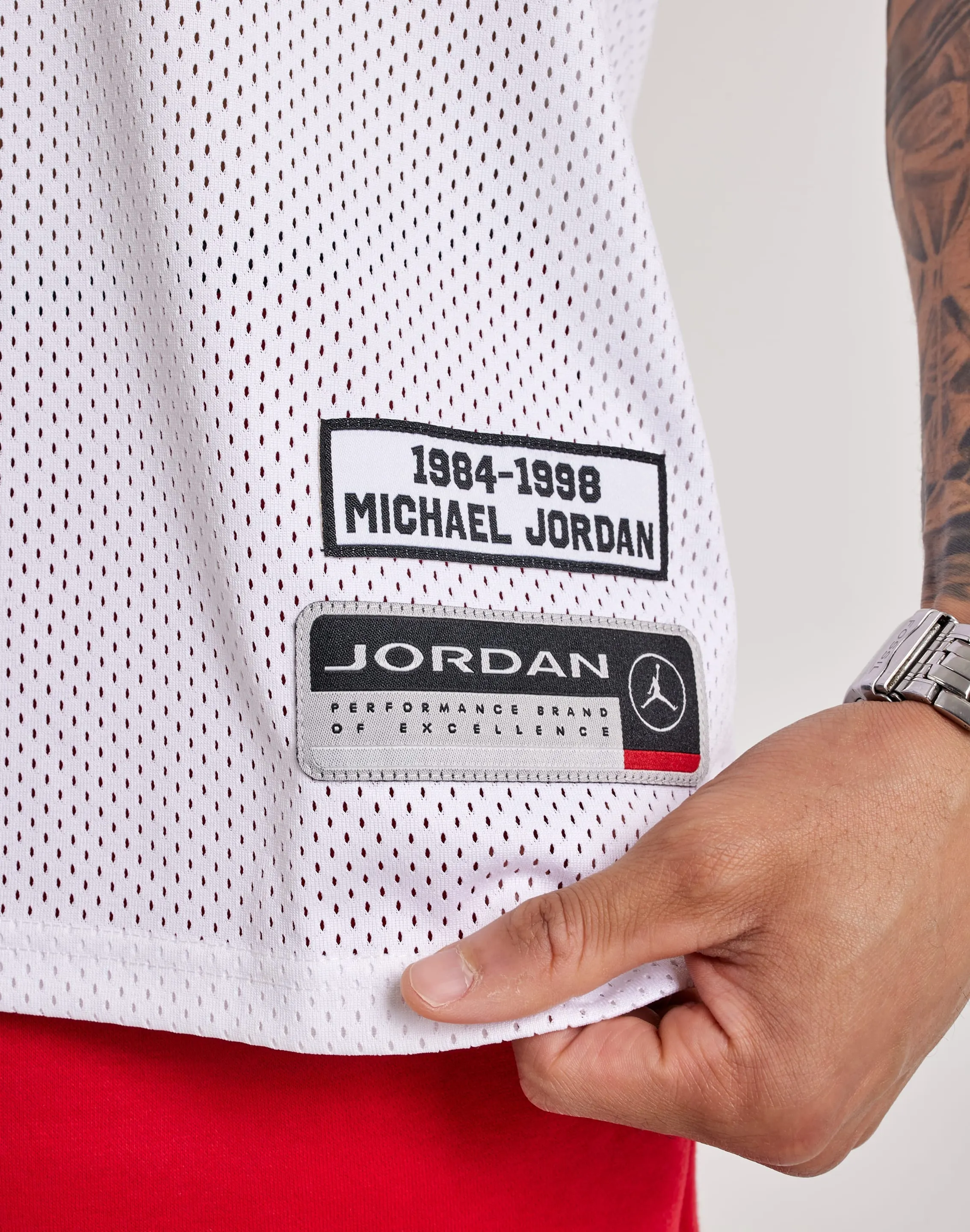Jordan Essentials Summer Jersey HighDensity Weave Young Edge