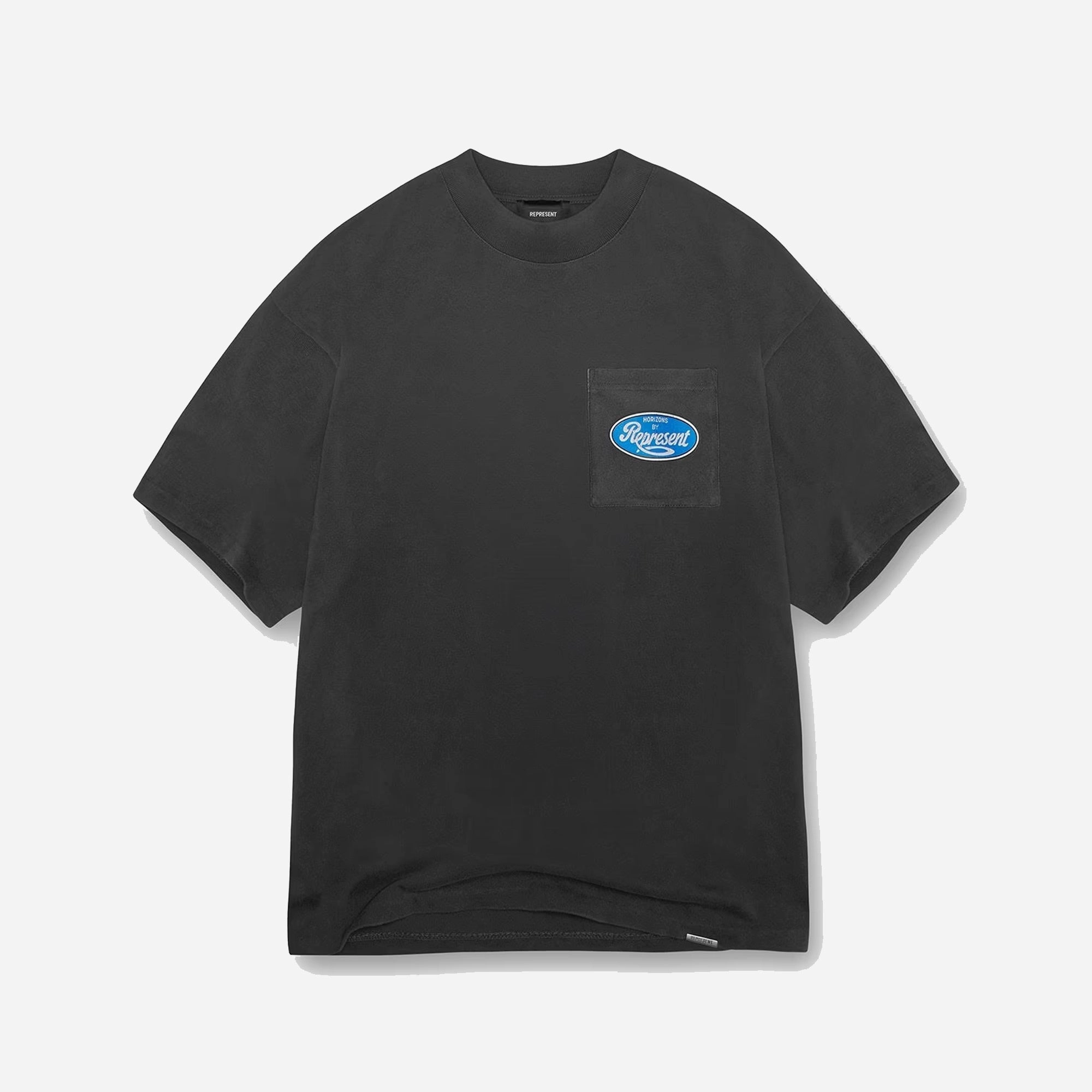 Represent | CLASSIC PARTS T-SHIRT  { AGED BLACK AntiStatic Lining WrinkleResistant Fabric