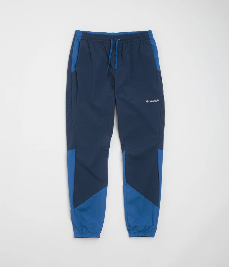 Adjustable Fit Breathable mesh lining Columbia Tech Nylon Pants - Mountain Blue / Collegiate Navy