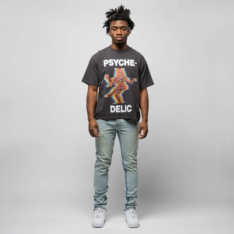 tassel CRTFD Psyche Delic Tee - Vintage Black