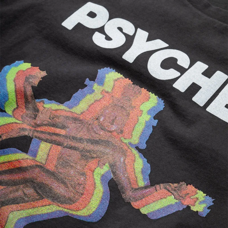 Size small CRTFD Psyche Delic Tee - Vintage Black