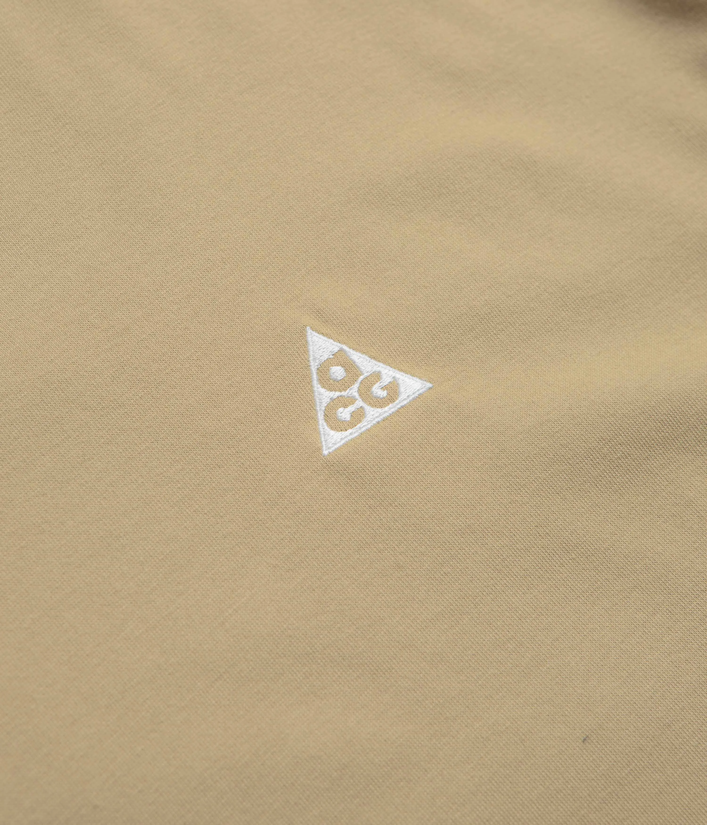 Wrinkle Resistant Nike ACG Tri Logo T-Shirt - Parachute Beige