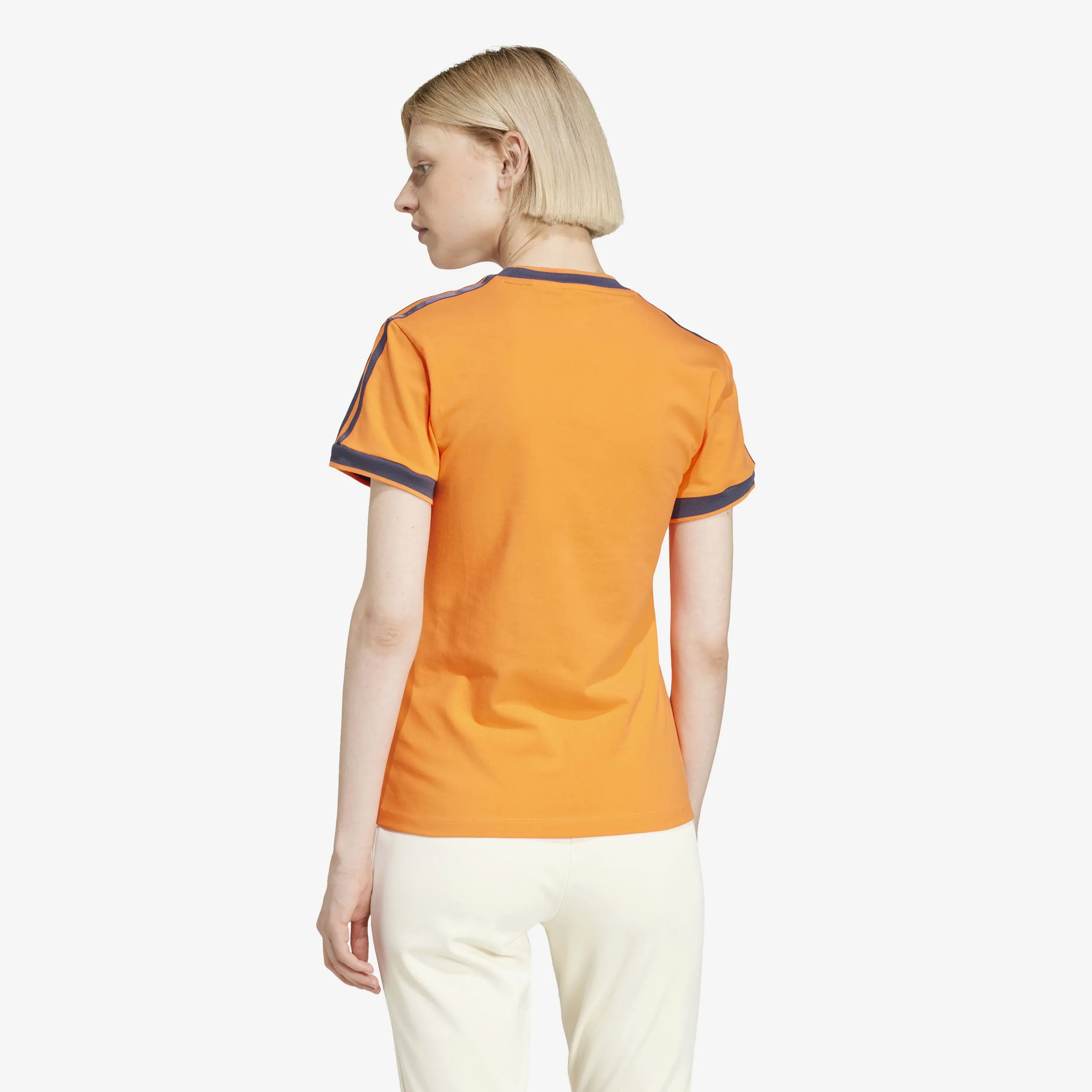 Wmns Linear Logo 3 Stripes Tee golfing event zoo venue