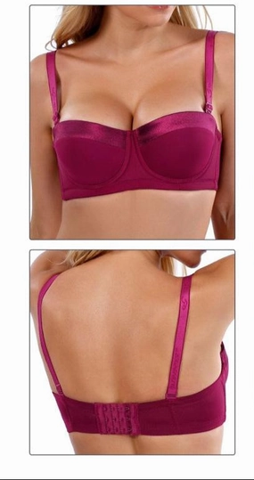 Activewear Snag Free Fabric Thin Cup Smooth Bra