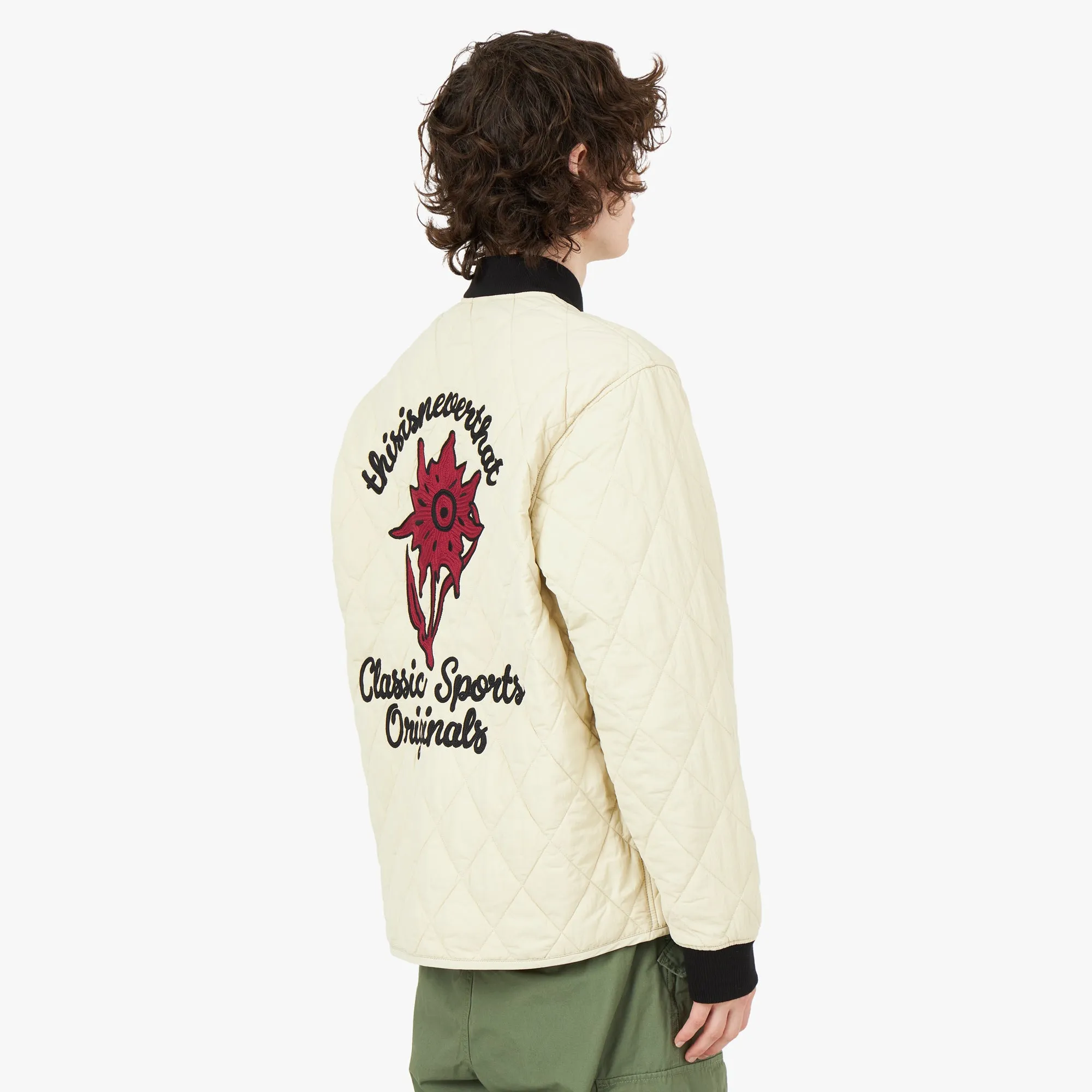 Transition Wear thisisneverthat Edelweiss Quilted Jacket / Stone