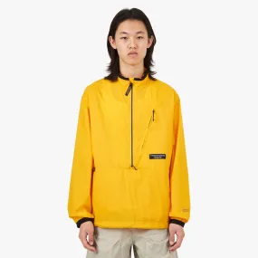 Thisisneverthat PERTEX Half Zip Pullover / Yellow Waterproof Material