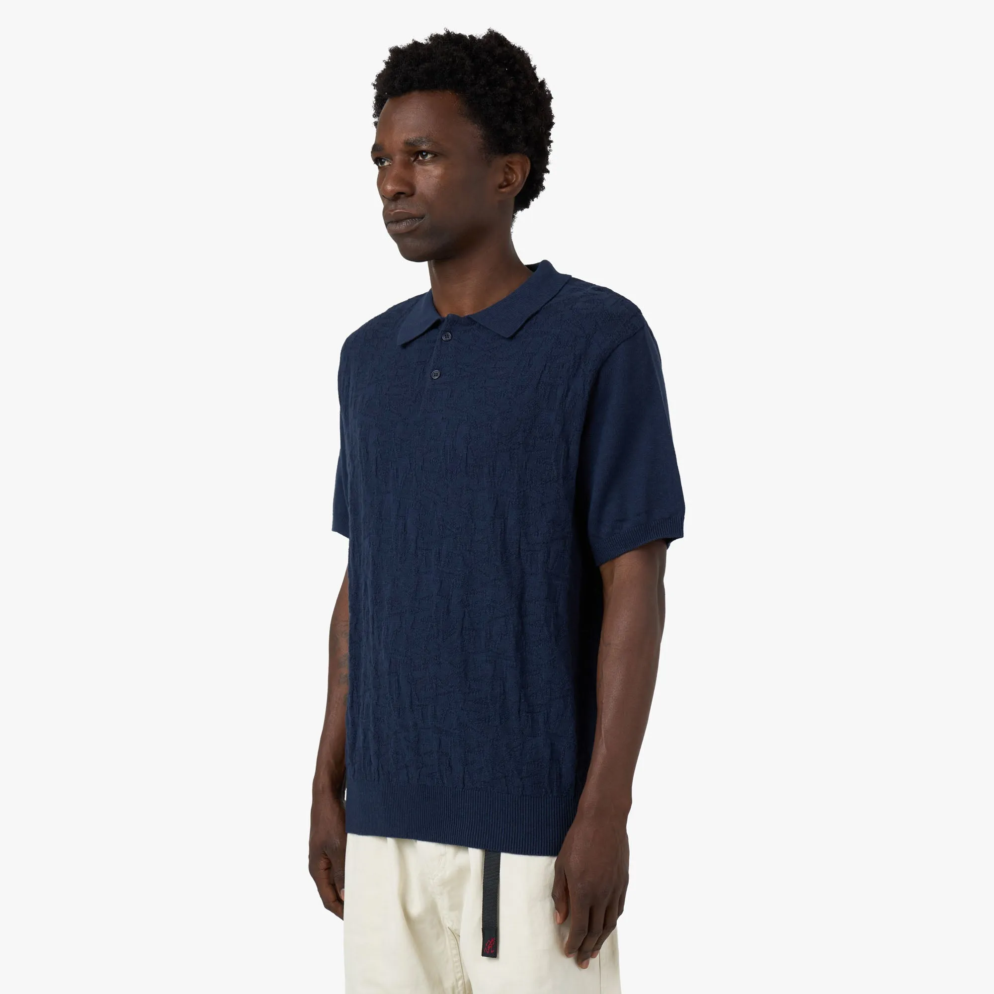 thisisneverthat Stacked Polo Navy Seamless Shoulder