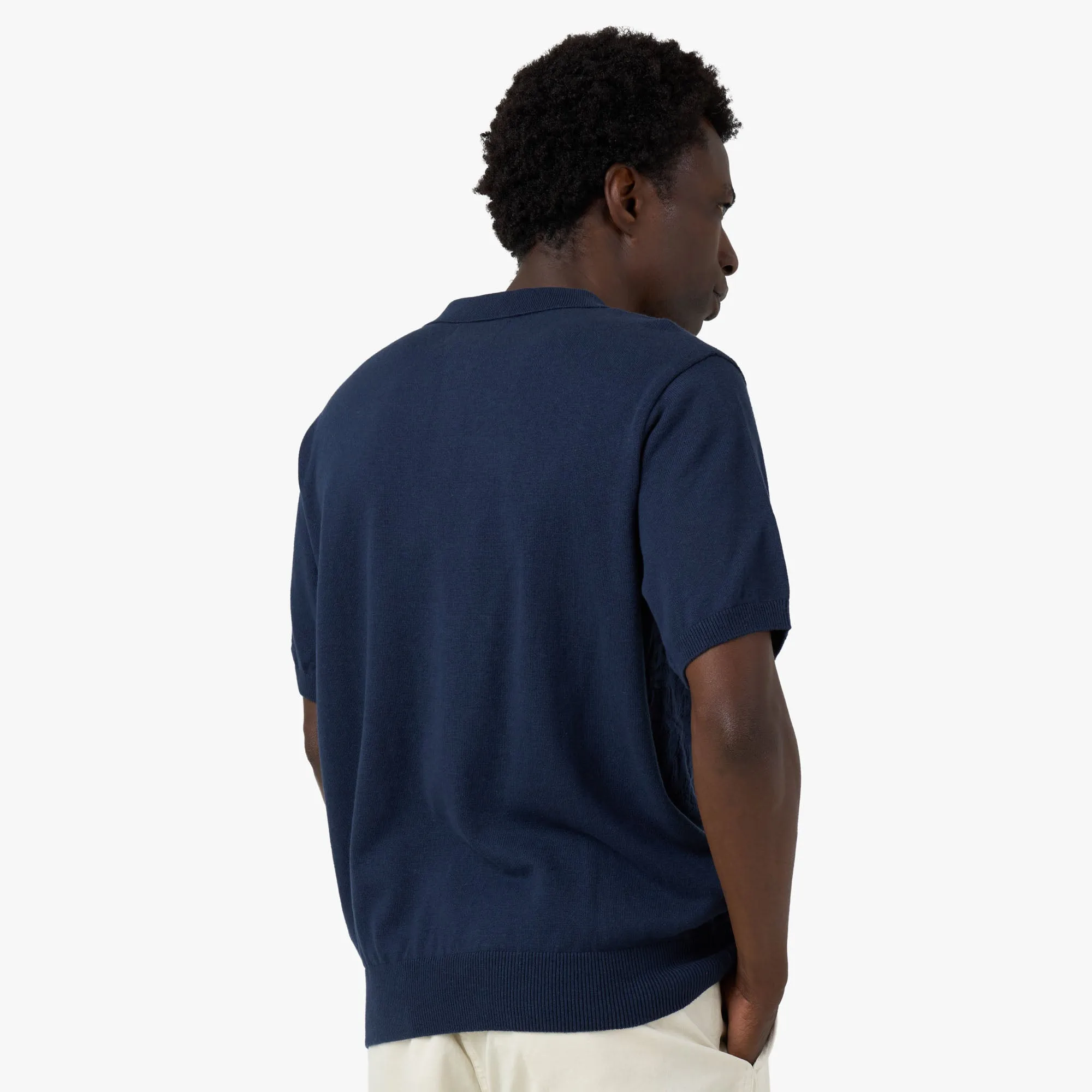 Black Tie Optional Durable Thread Construction thisisneverthat Stacked Polo Navy