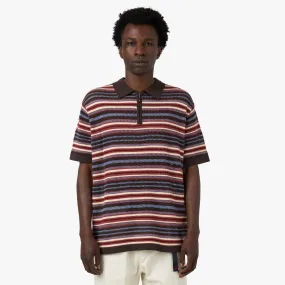 Gift Idea Hooded Neckline thisisneverthat Striped Knit Polo Red