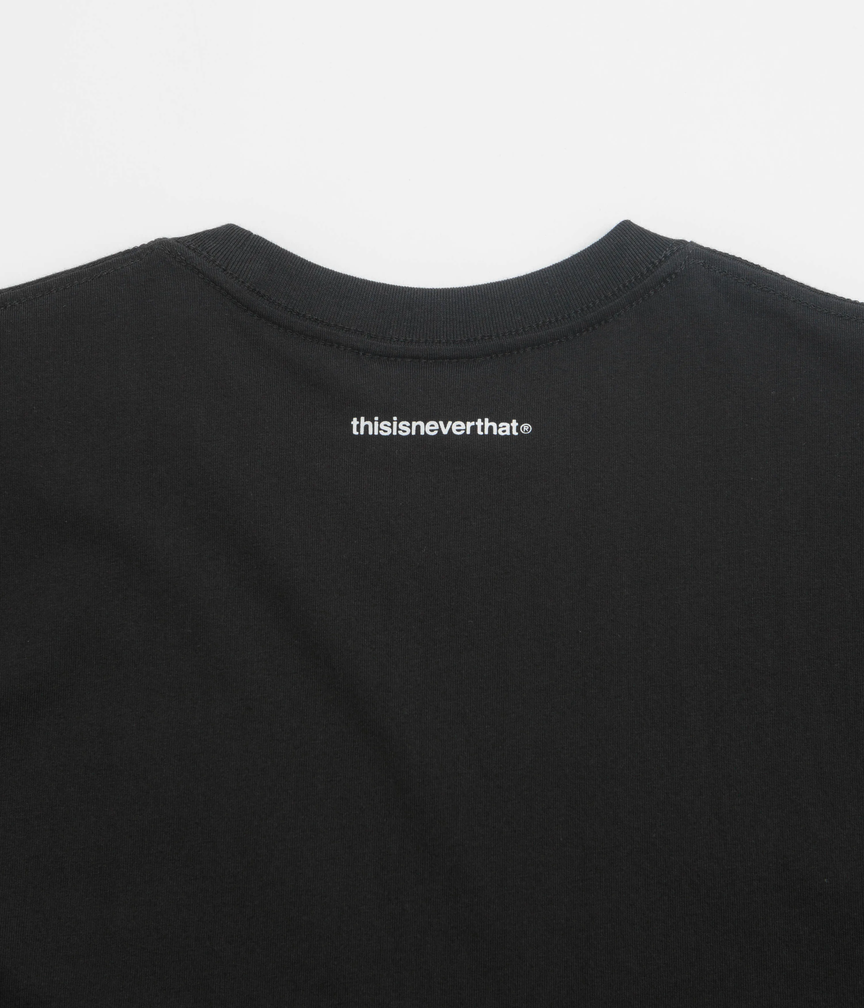 thisisneverthat T-Logo T-Shirt - Black tunic silhouette humid environment