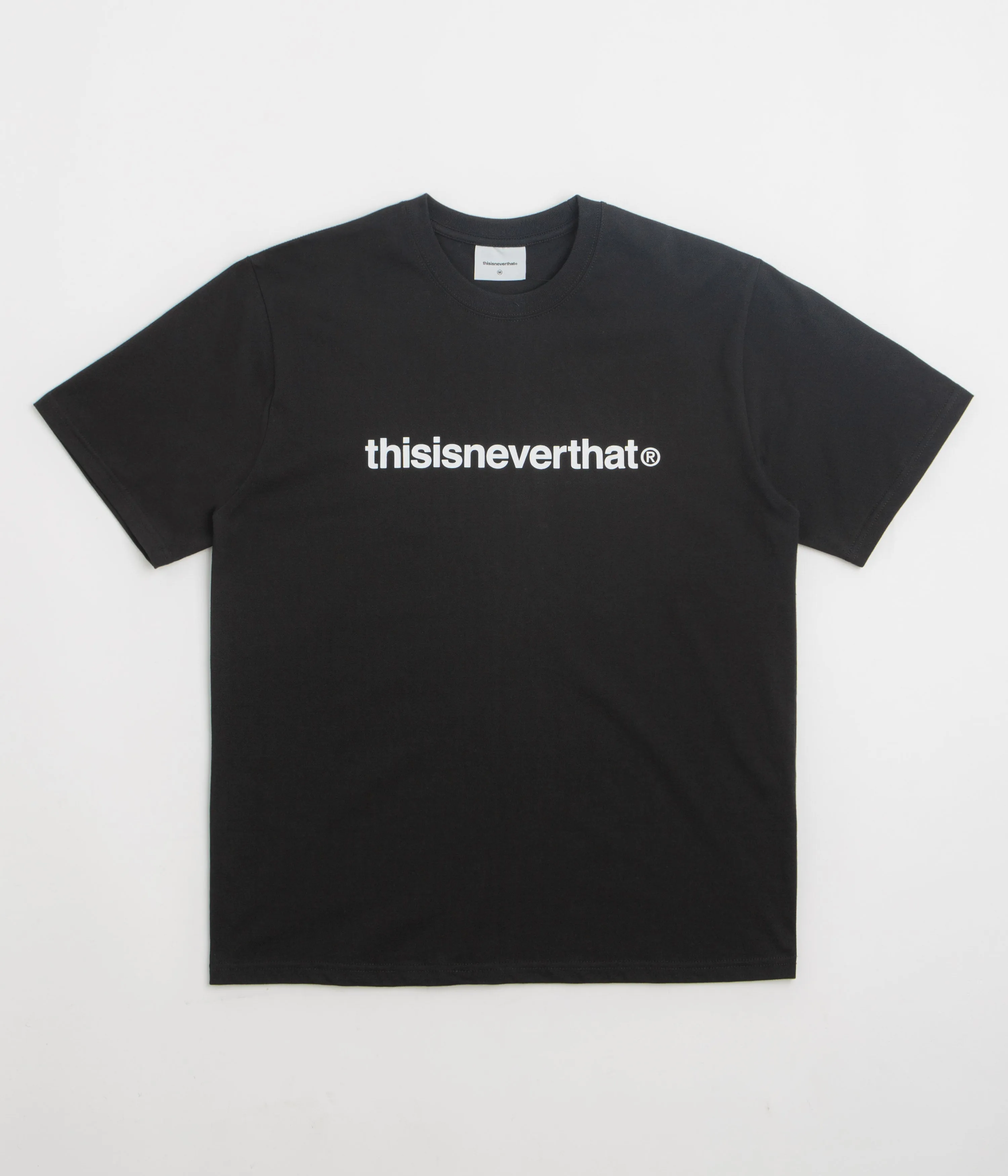 Metallic colors Zip Closure thisisneverthat T-Logo T-Shirt - Black