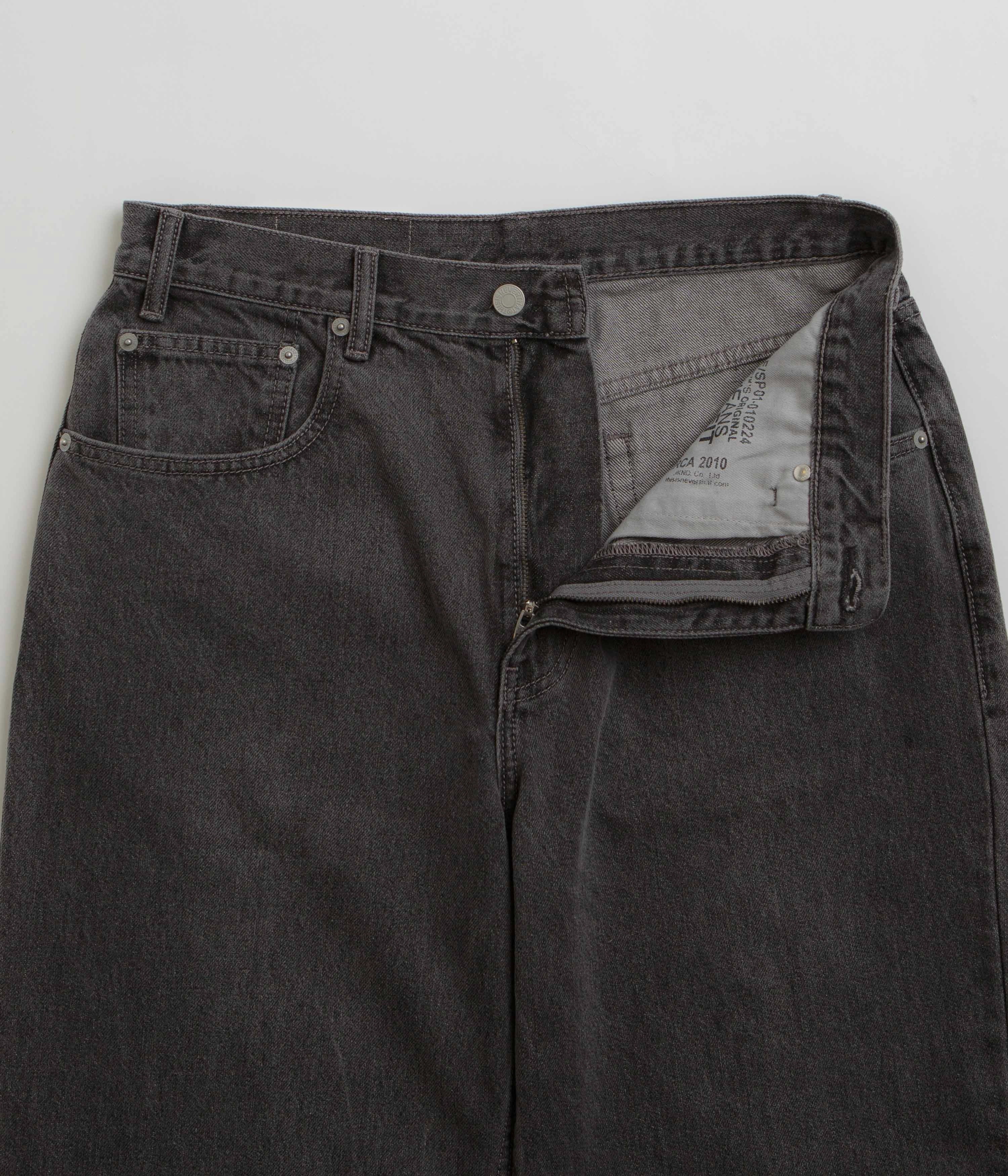 Relax Fit Casual Edge thisisneverthat Relaxed Jeans - Grey