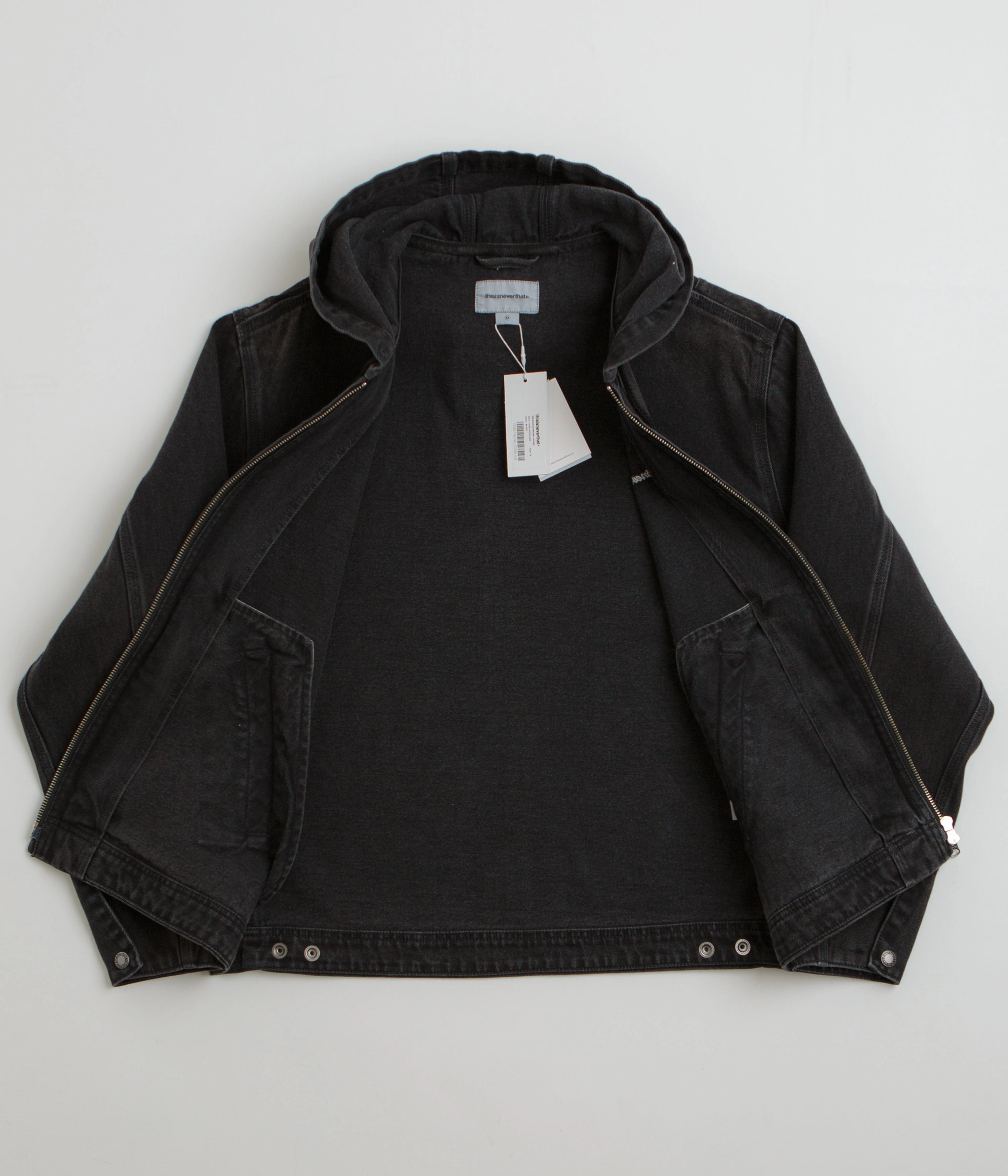 suitable for exercise Quick Fit thisisneverthat Washed Carpenter Jacket - Black