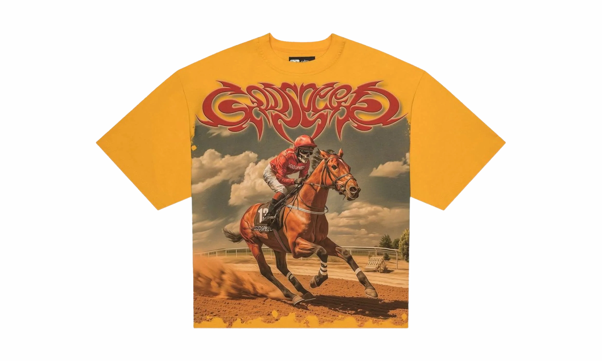 Walk Mood Thoroughbred Tee "Yellow"