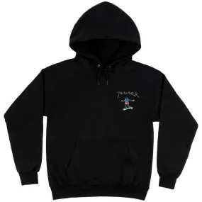 Thrasher - Gonz Mini Hoodie Black Oversized Fit