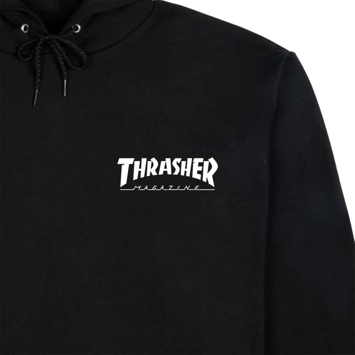 High Neck Thrasher - Little Thrasher Hoodie Black