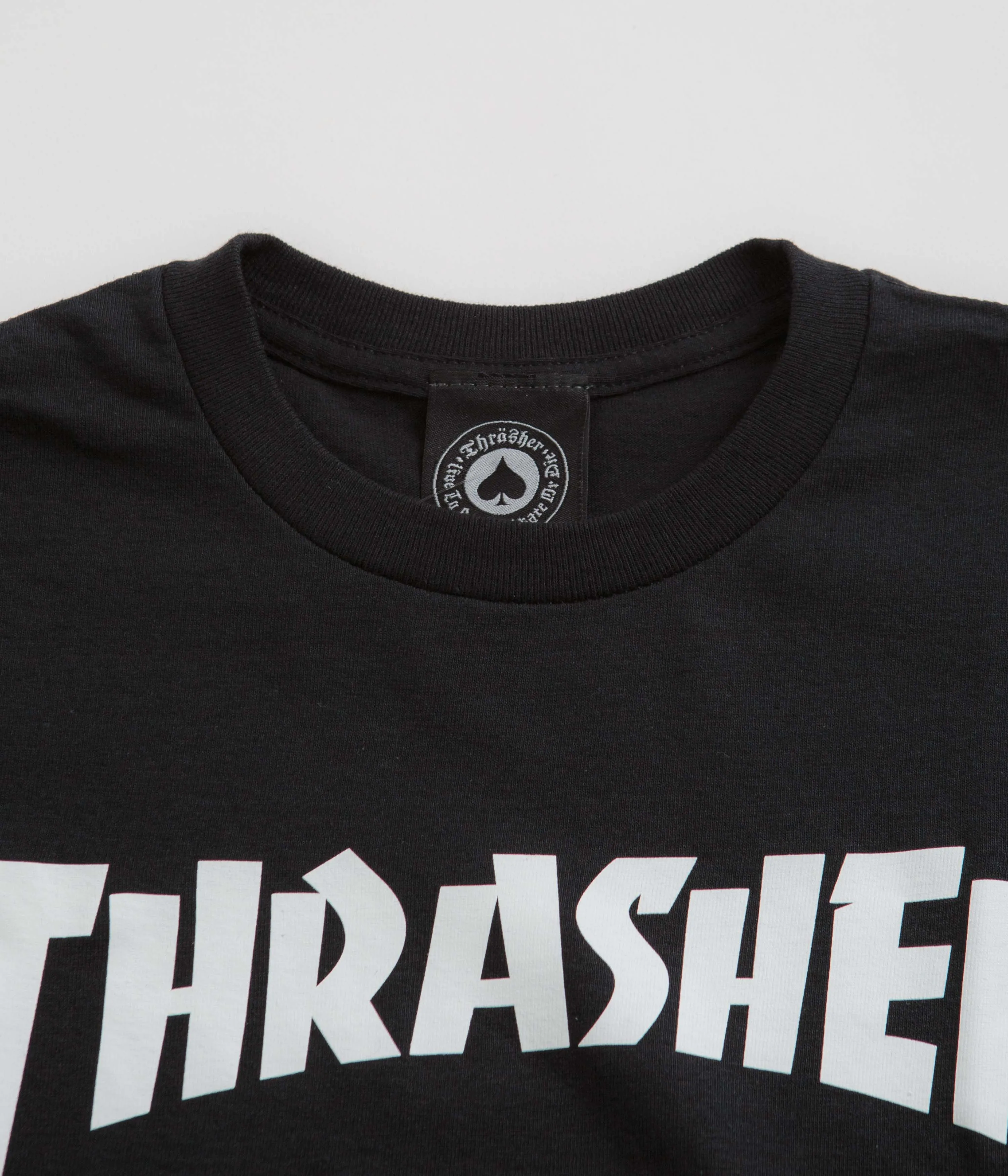 volleyball venue Thrasher Skate Mag T-Shirt - Black
