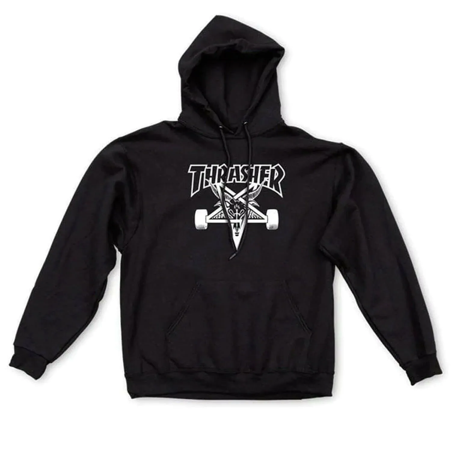 Recycled materials Thrasher - Skategoat Hoodie Black