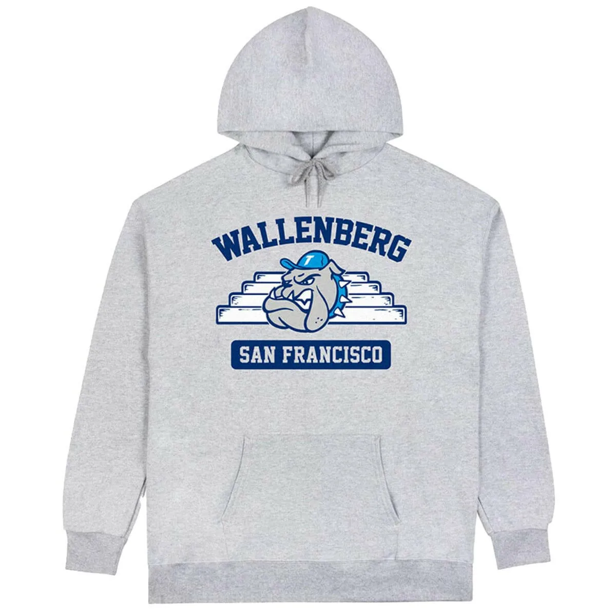 Thrasher - Wallenberg Hoodie Grey Cozy Casual Friday wear