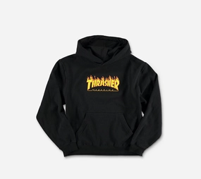 Errand Ready product home friendly comfort Thrasher Youth Flame Hooded Sweat
