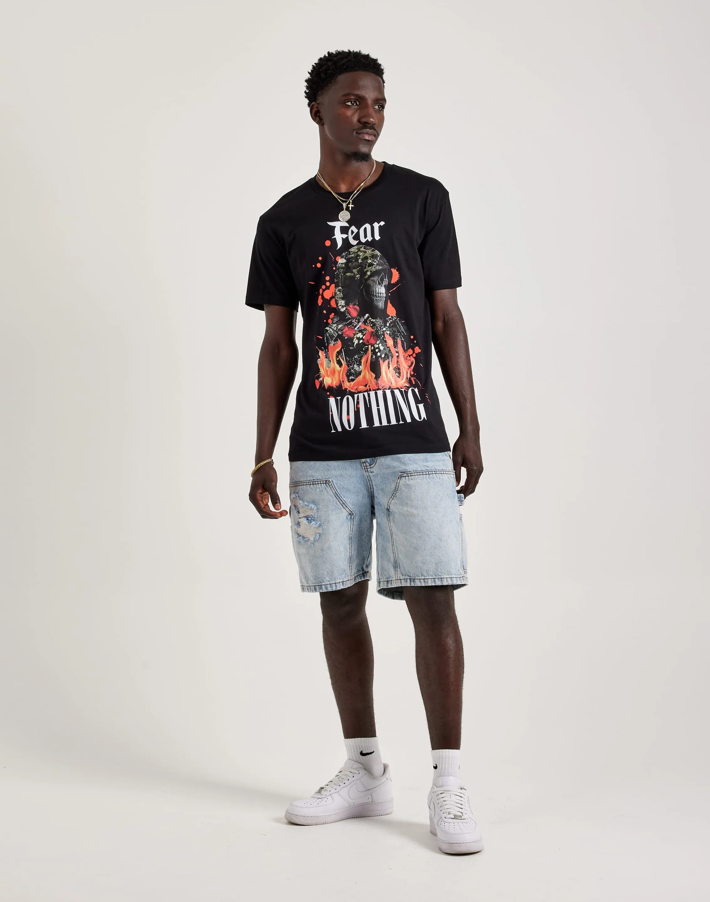 SnagProofMaterial THRT Buck Fear Nothing Tee
