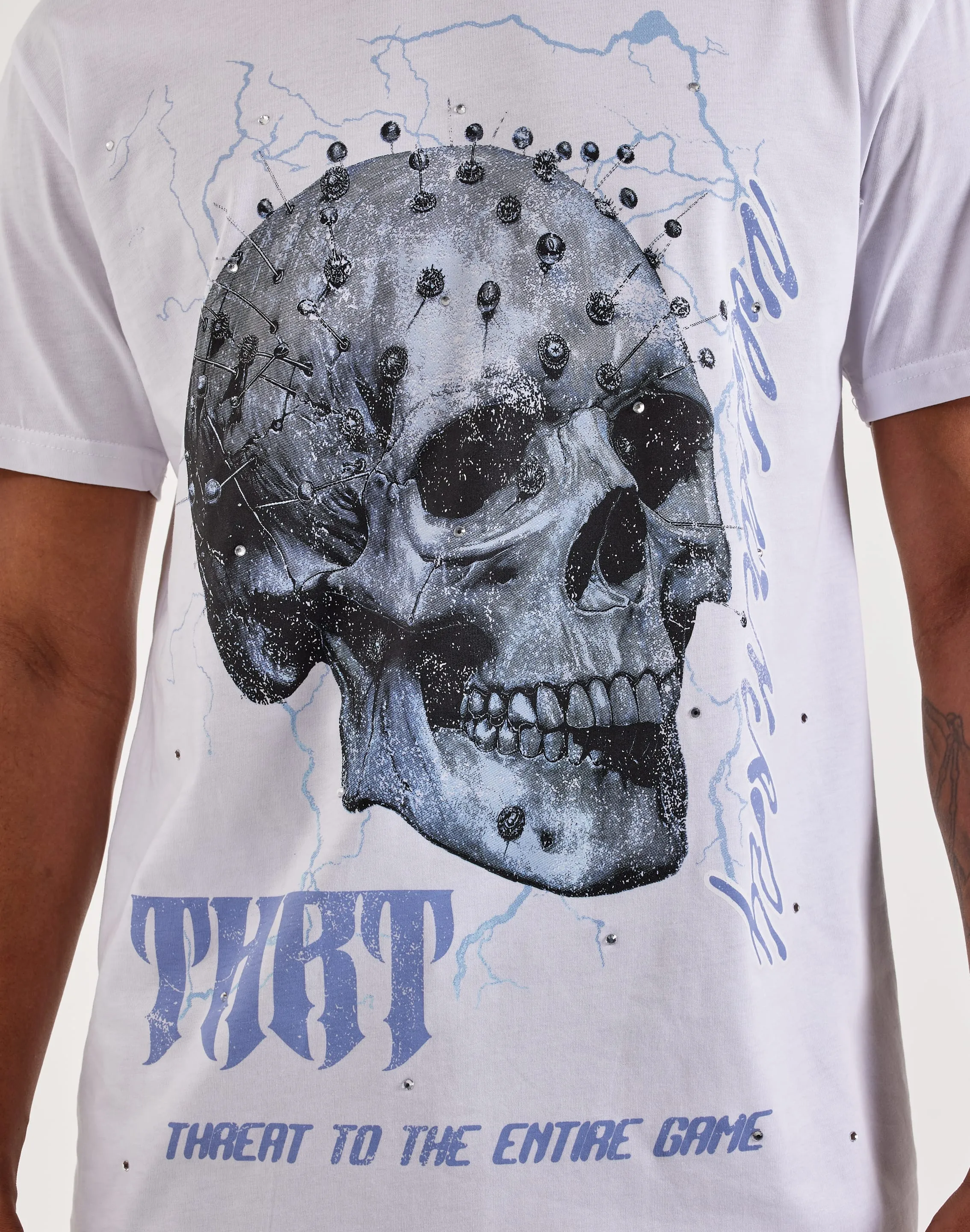 Calm Wave THRT Threat To The Game Tee
