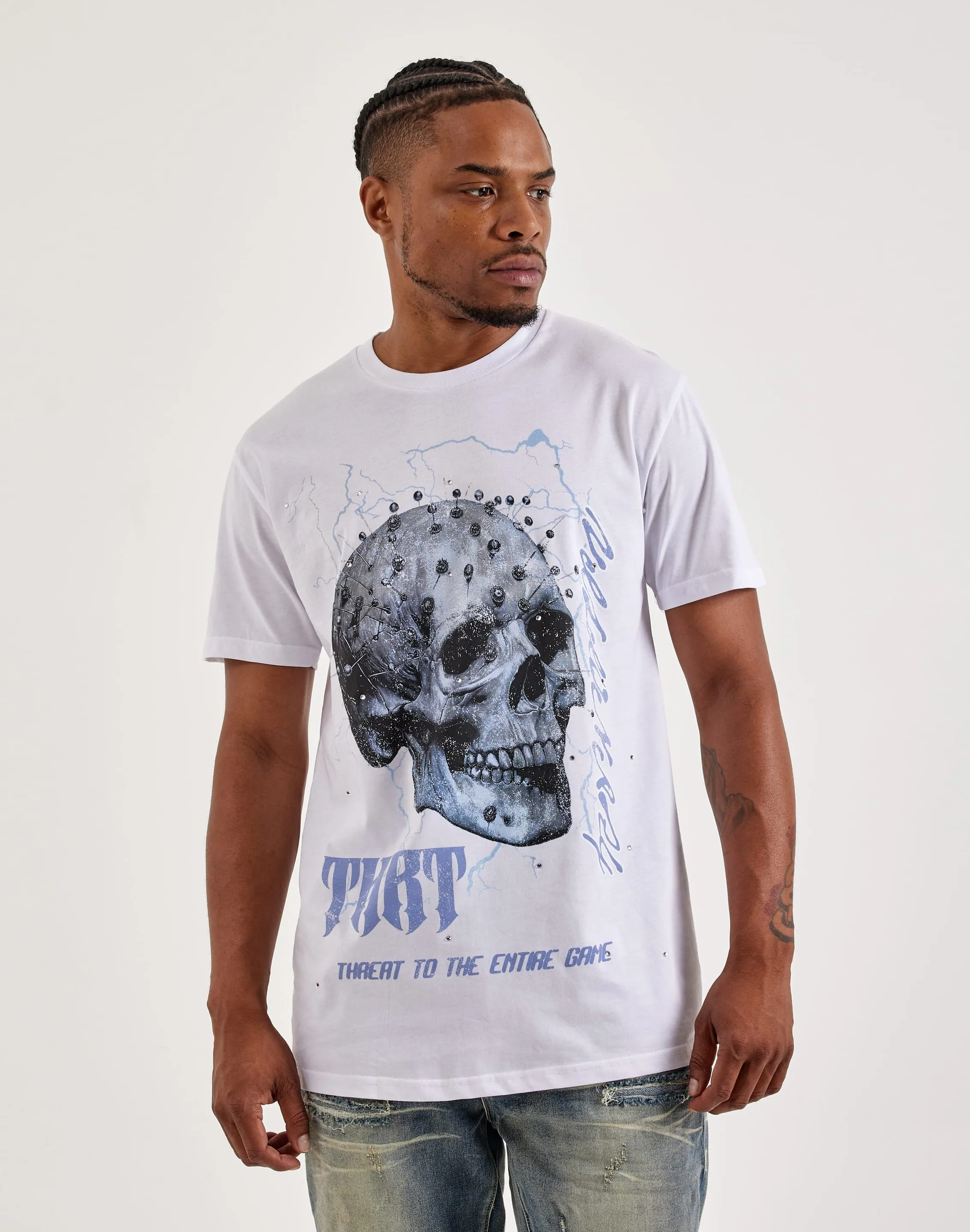 THRT Threat To The Game Tee Tulle Soul Gentle Power