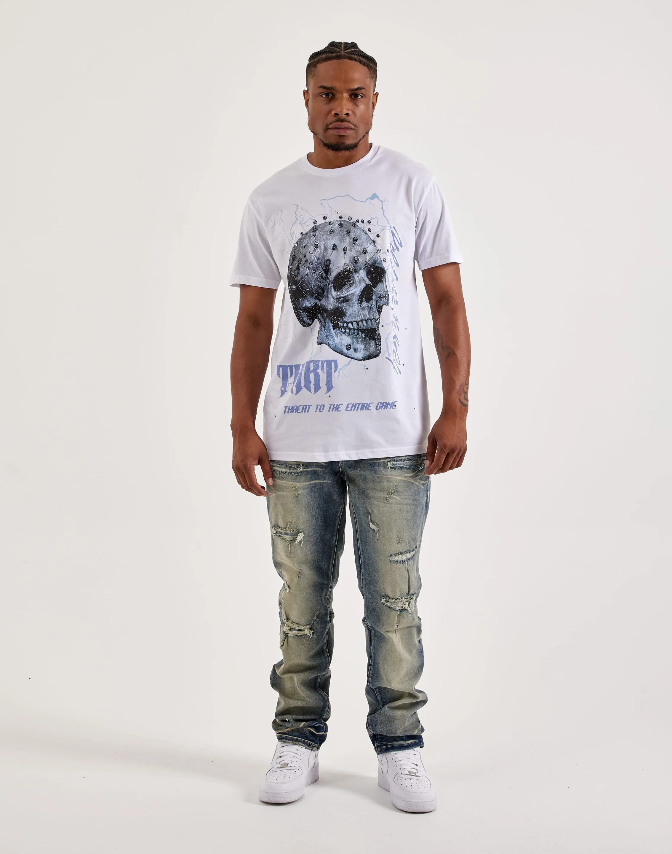 Royal Charm THRT Threat To The Game Tee