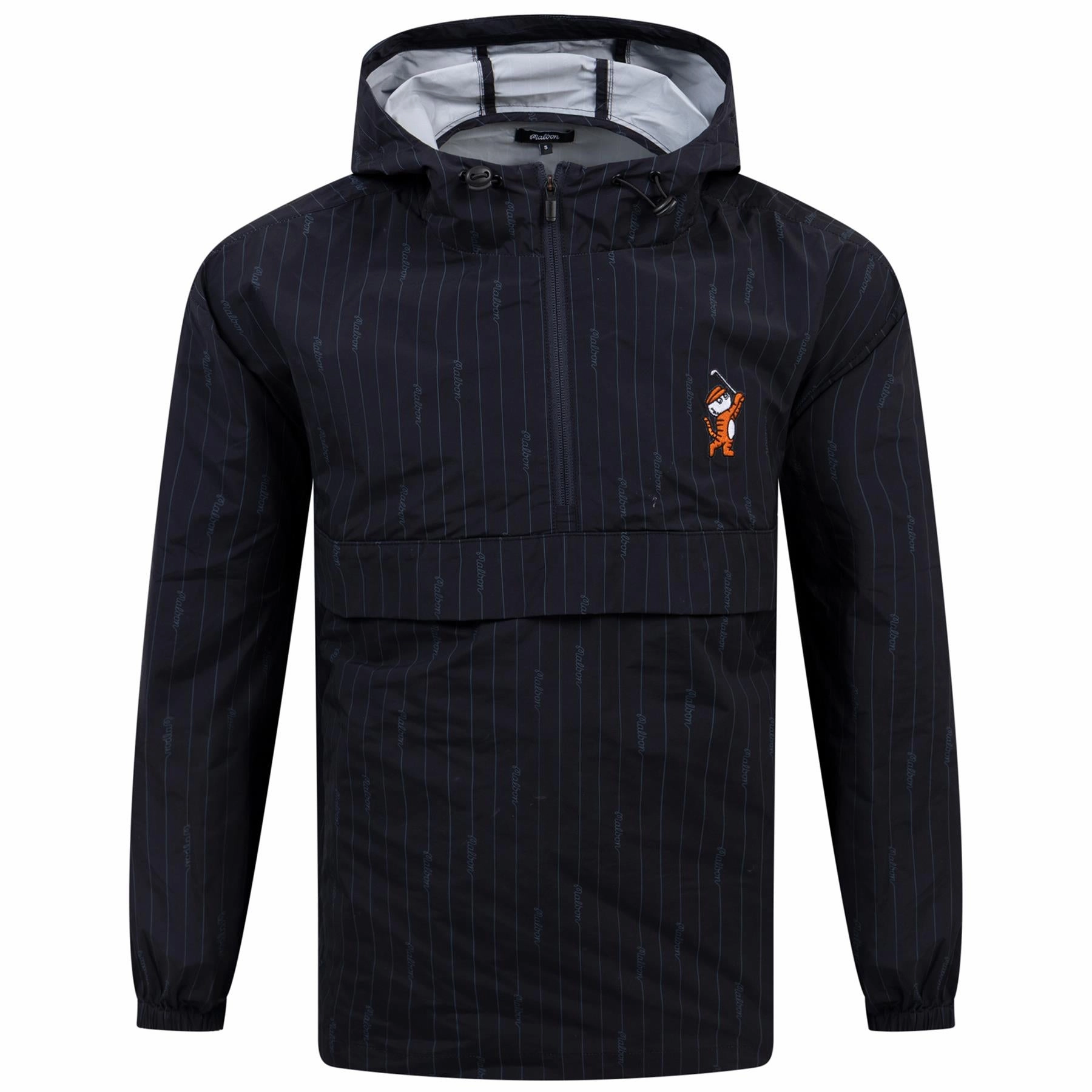 Casual Comfort cold - weather essential Tiger Buckets Nylon Anorak Black/Cool Grey