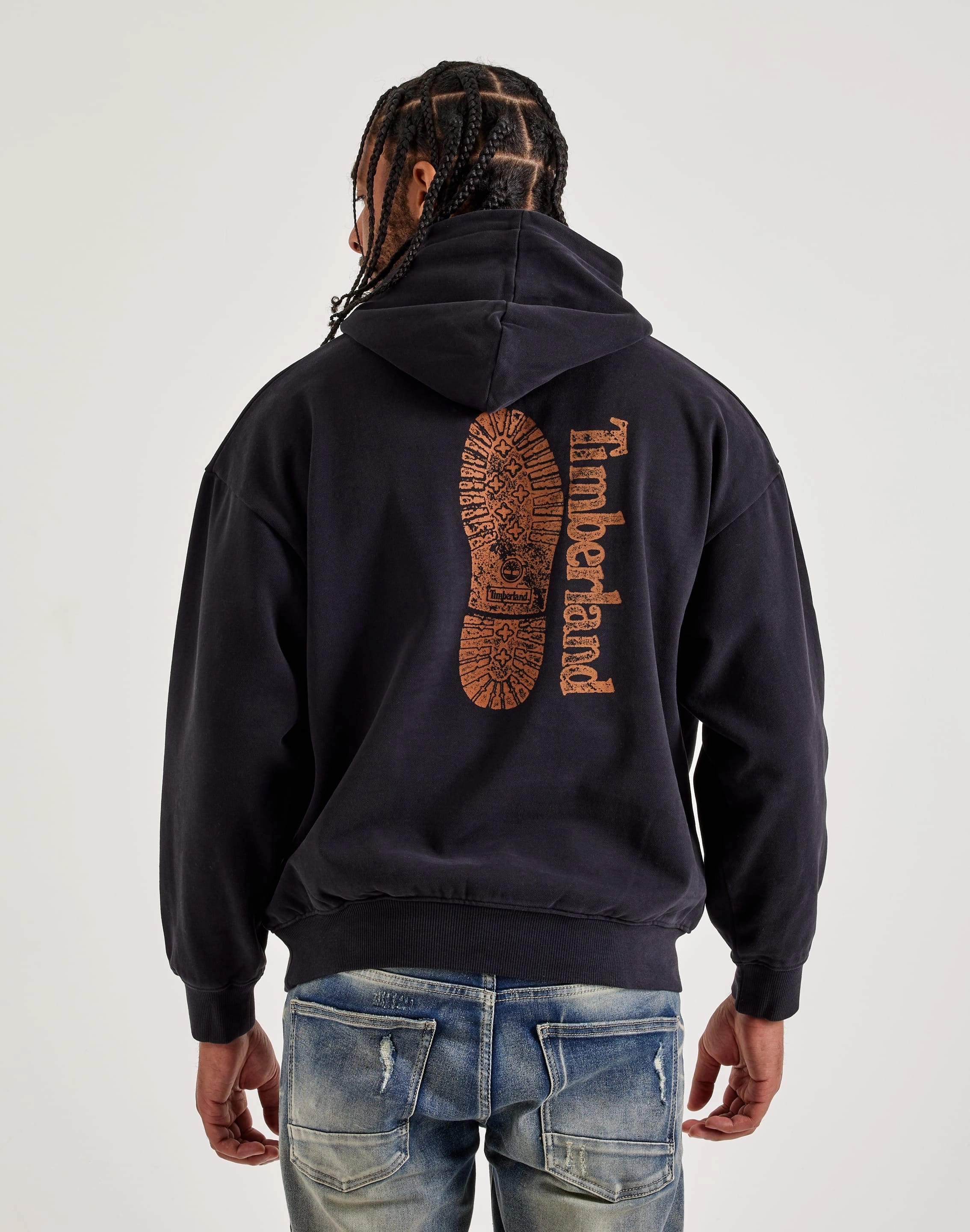 Timberland Footprint Fleece Hoodie FourWay Stretch