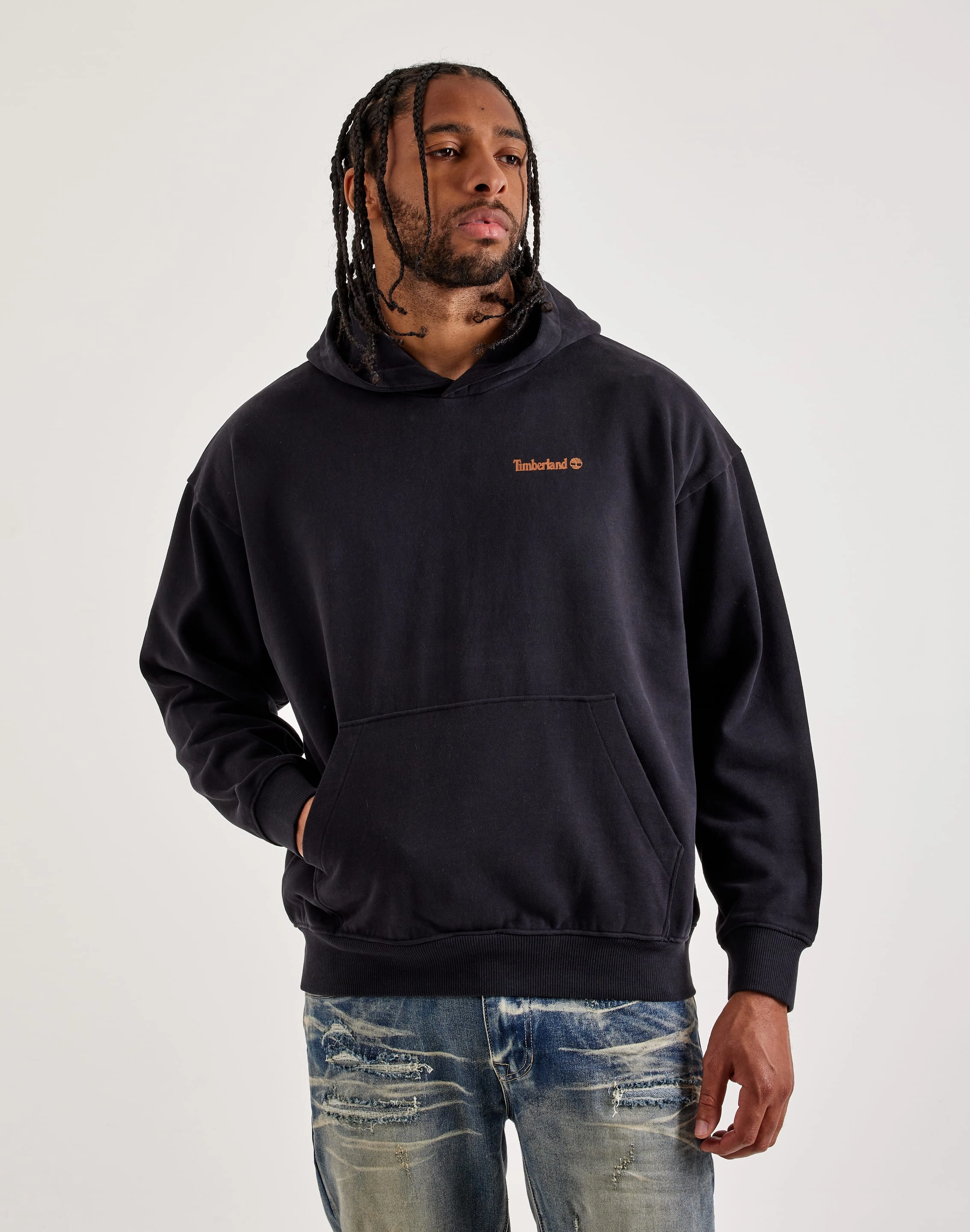 UVProtective Coating AntiSnagFabric Timberland Footprint Fleece Hoodie