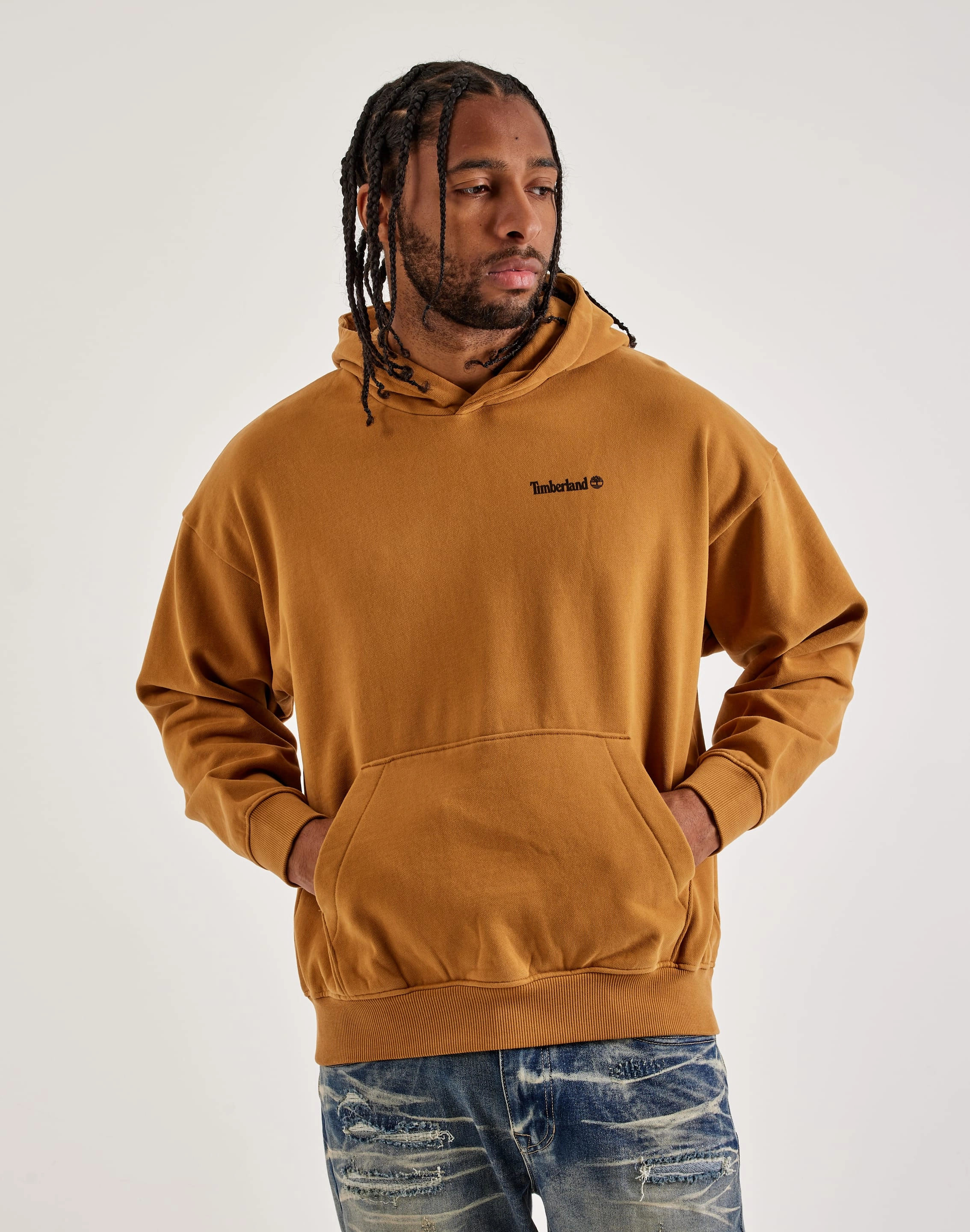 Trans Glow Timberland Footprint Fleece Pullover Hoodie