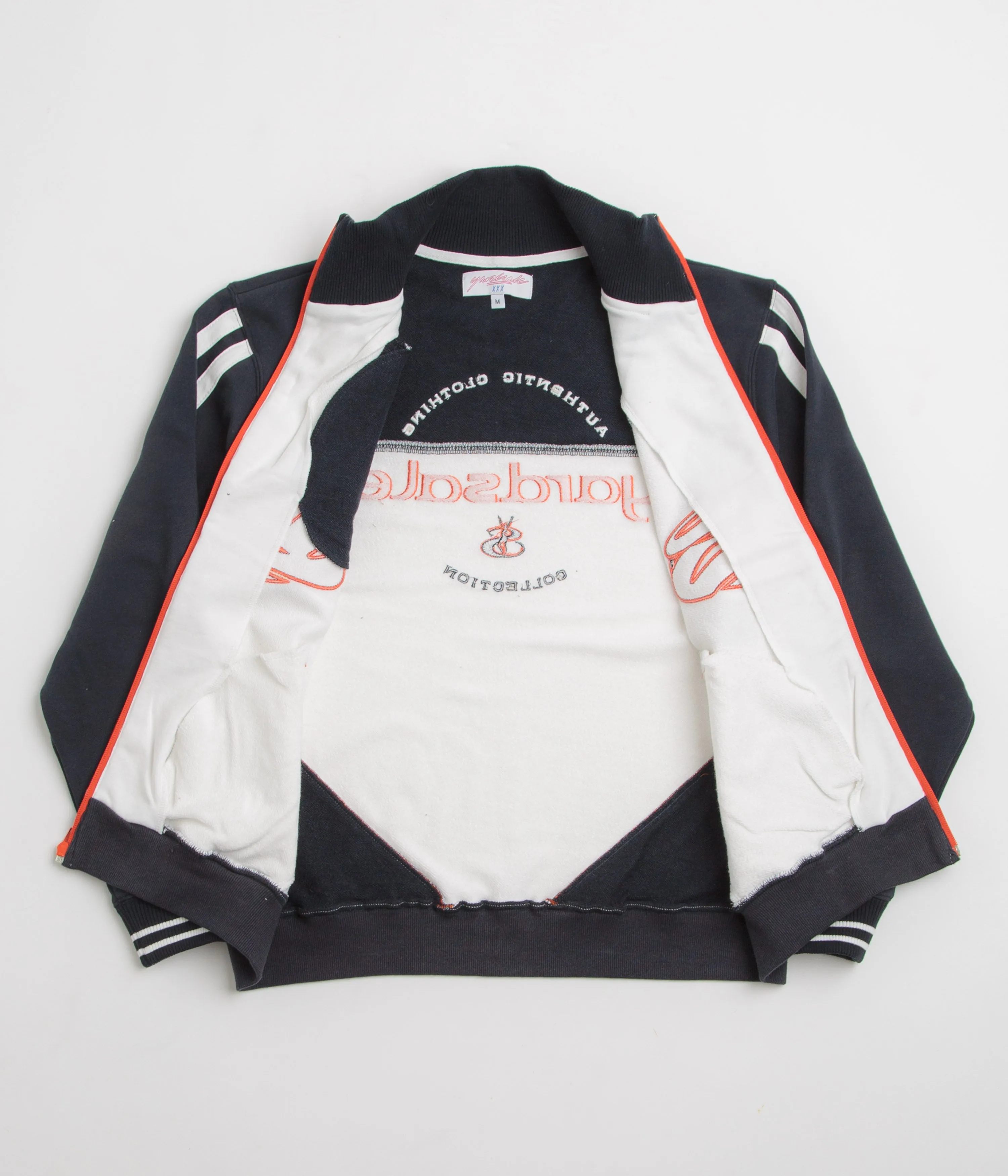 patch accents Yardsale YS Authentic Full Zip Sweatshirt - Light