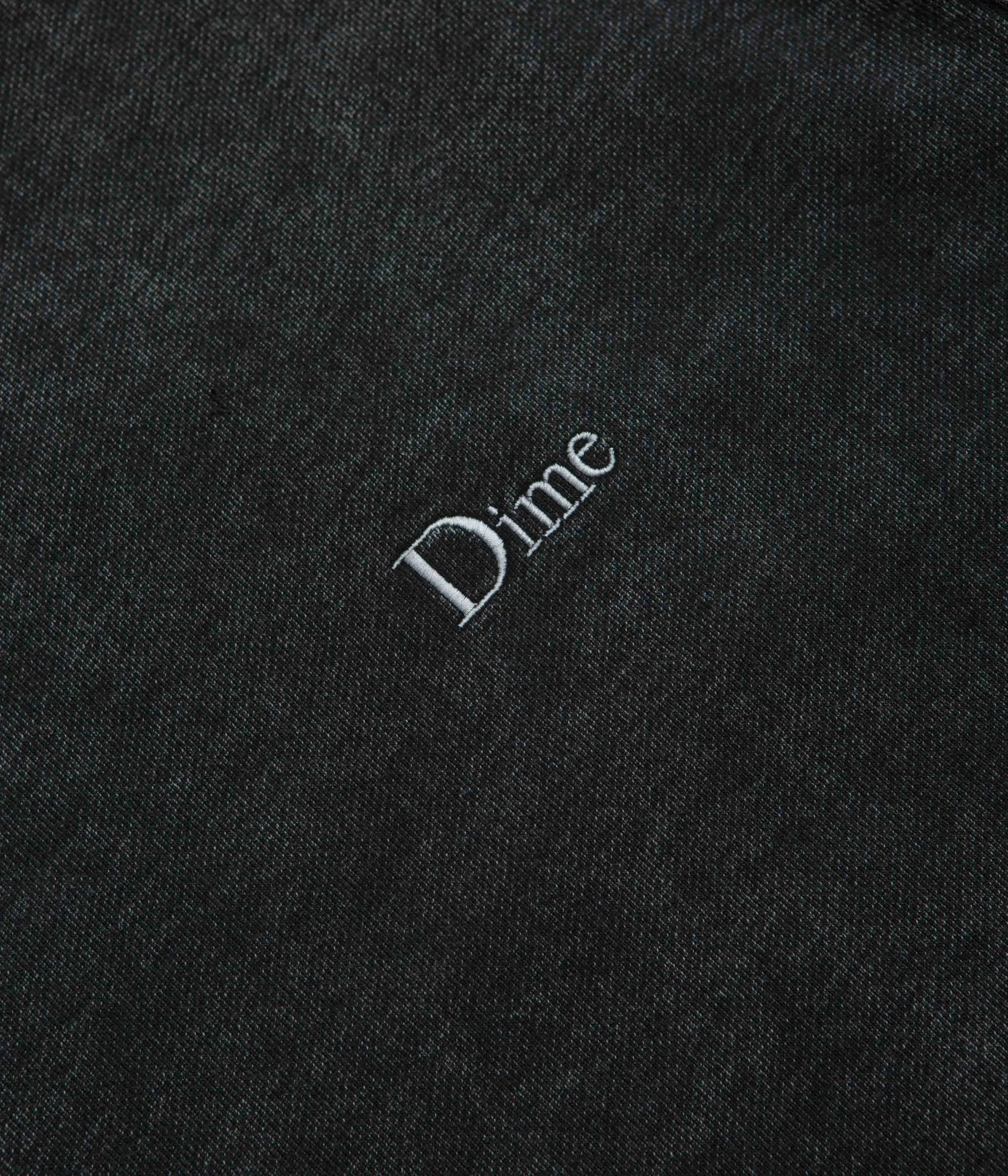Dime Classic French Terry Crewneck Sweatshirt - Faded Black Hooded