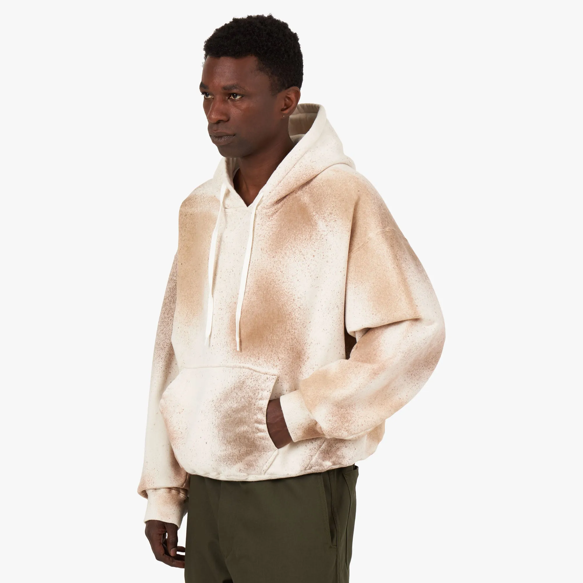 Layer Fit NOMA t.d. Hand Dyed Twist Pullover Hoodie / Multi