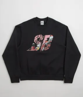 product formal casual harmony Nike SB Graphic Logo Crewneck Sweatshirt - Black / White