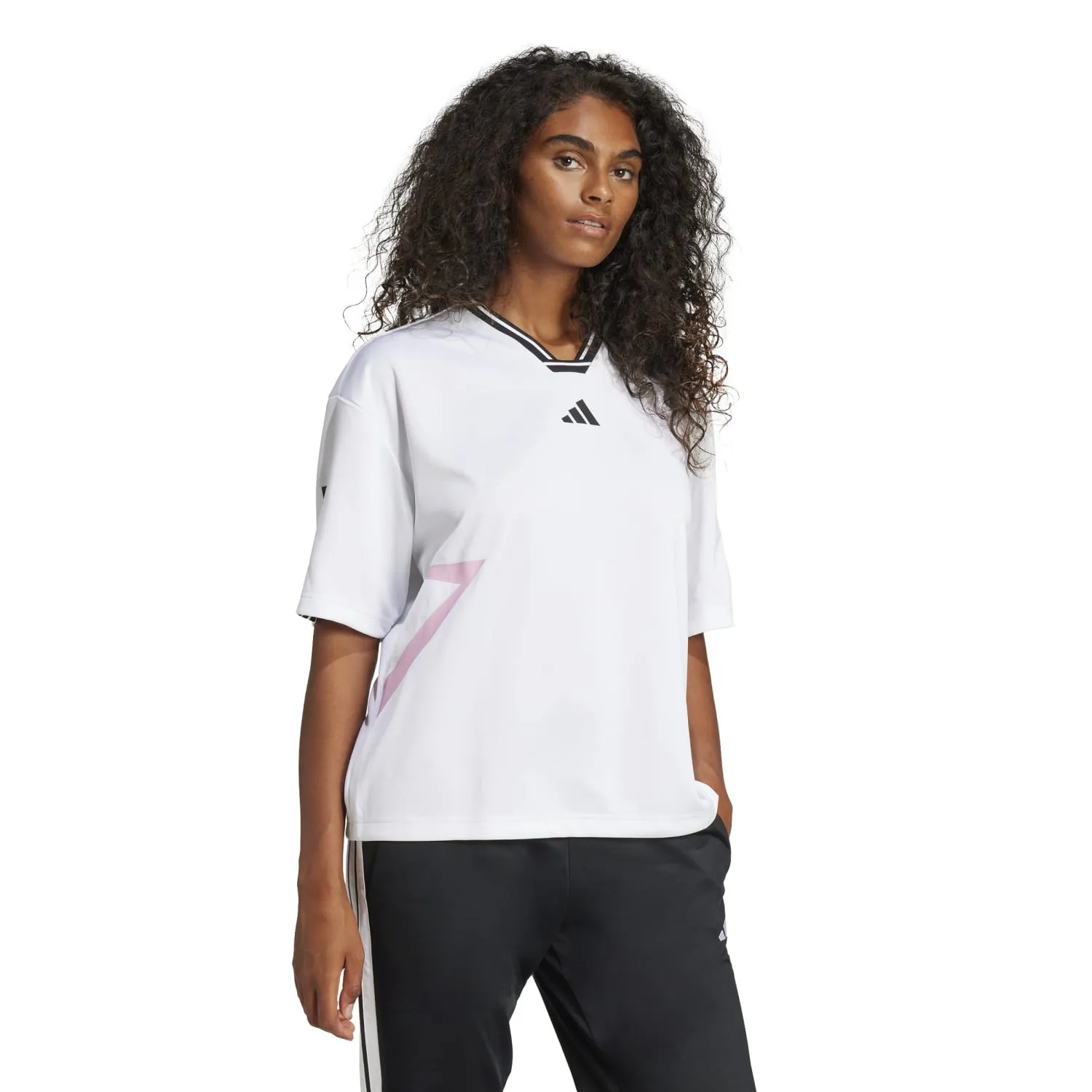 Tiro Colorblock Boyfriend Tee - Womens QuickDrying Material Metro Edge