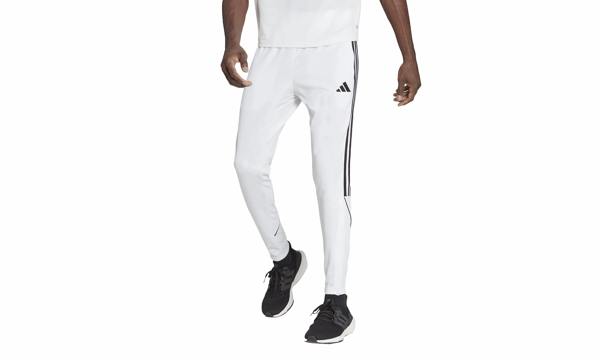 TIRO23 League Pant "White" Busy Glow Breathable knit