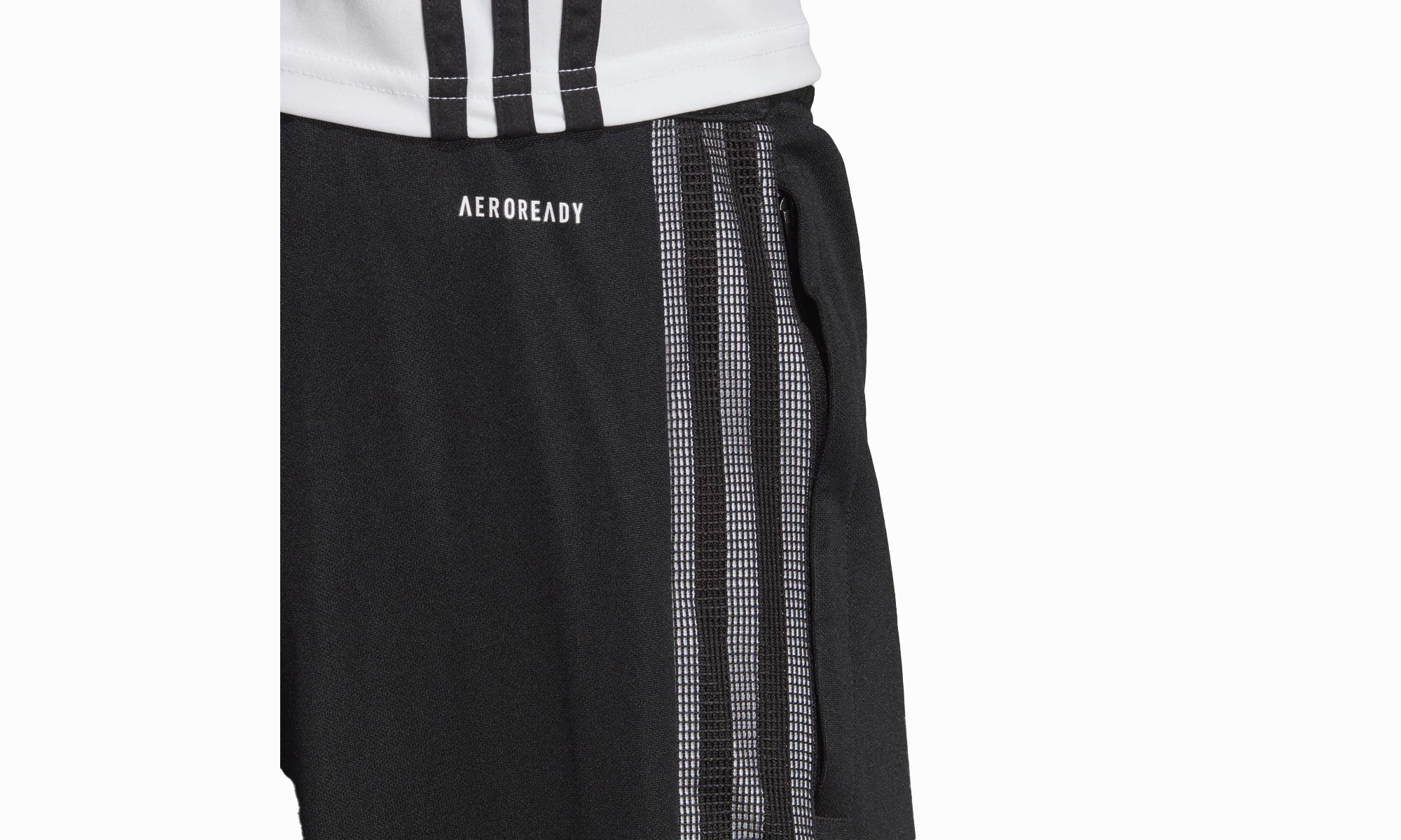 Breathable knit Tiro 21 Track Pants "Black"