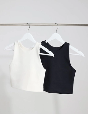 Breathable Support Runners of all levels The Dylan Bra Starter Set - Ivory / Black