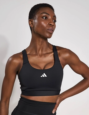 Comfortable Underwire TLRDREACT Training High-Support Bra - Black