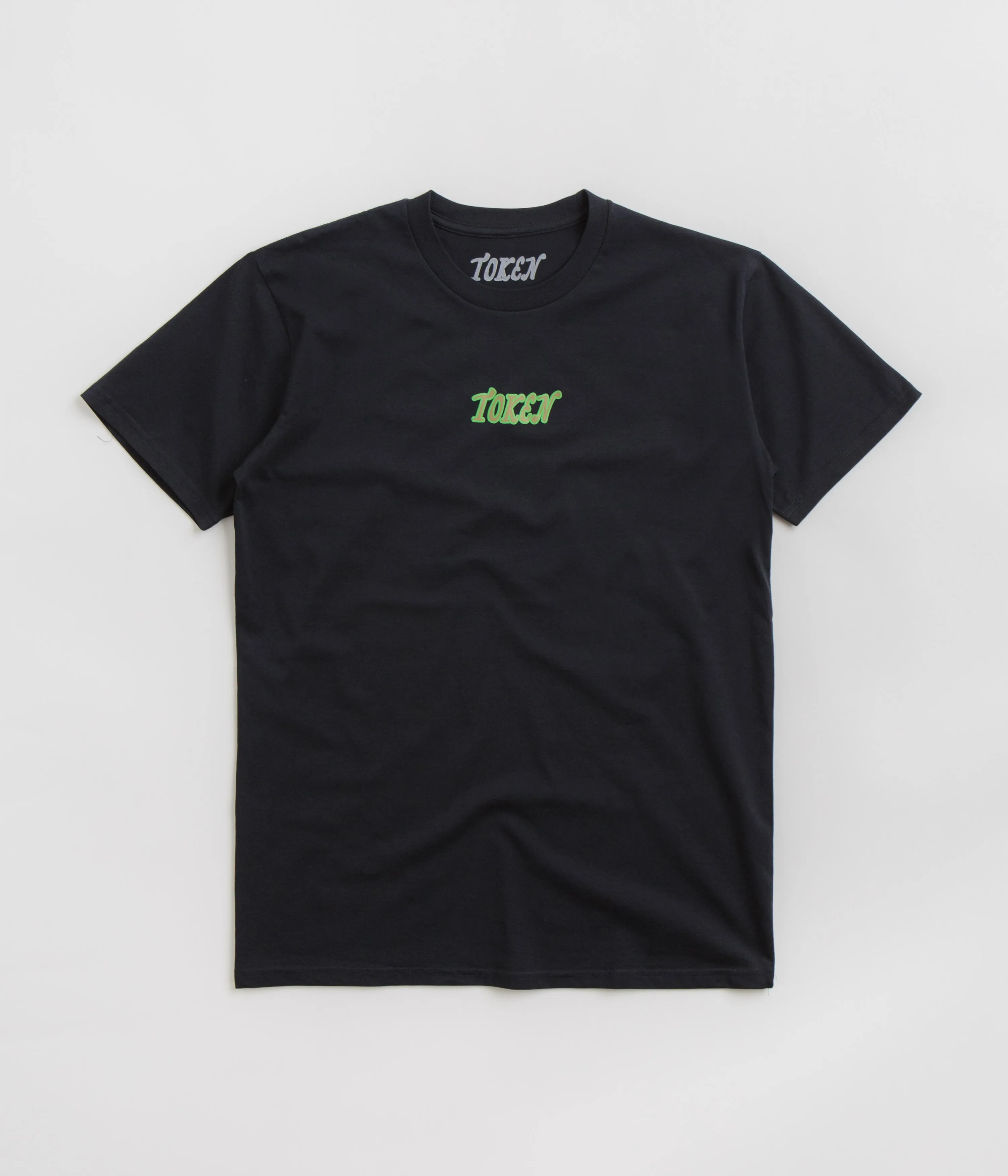 Token Logo T-Shirt - Navy Collar design Custom made
