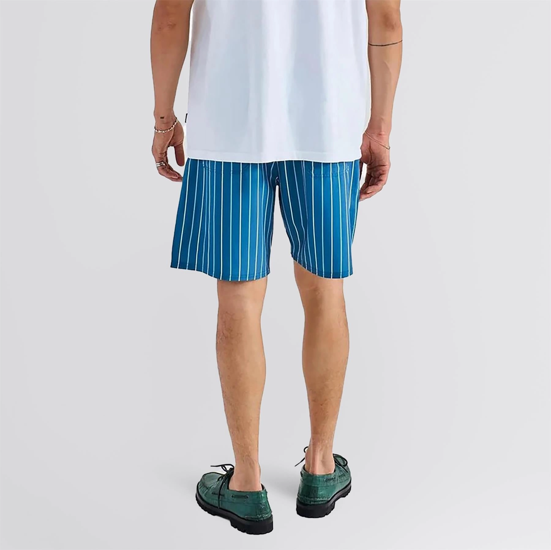 Simple Fit Tonino Hybrid Printed Shorts Ocean